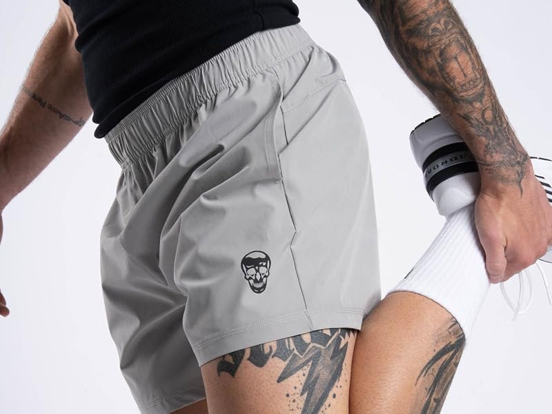 Gymreapers Mens Conquer Shorts Main Active Studio Shot
