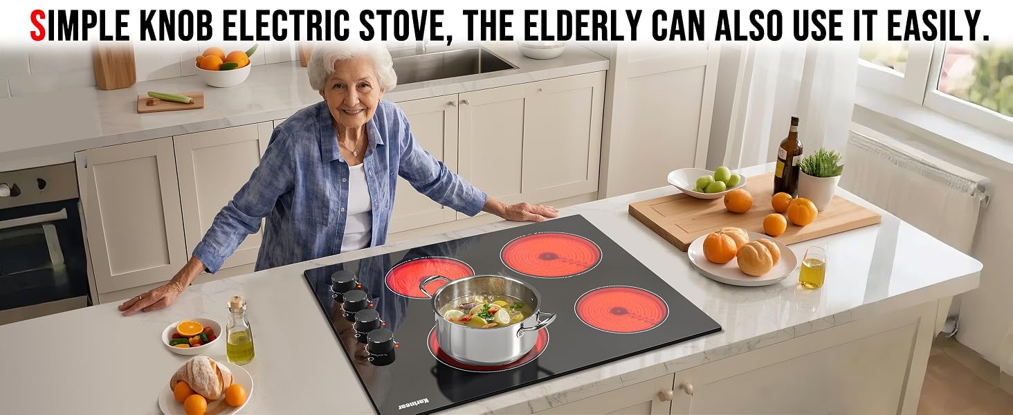 built in electric cooktop