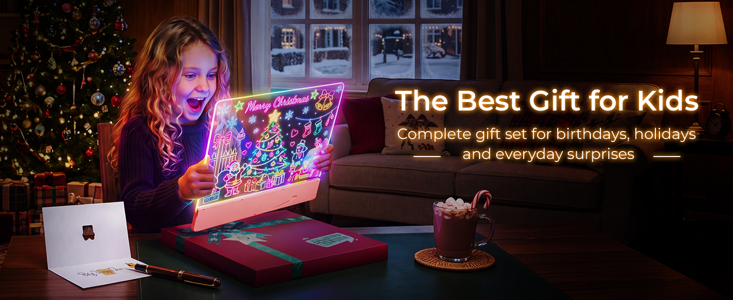 LED Drawing Board for Kids
