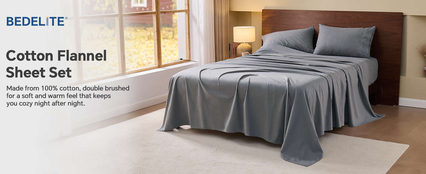 cotton flannel sheets