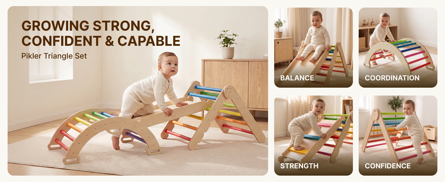 Pikler Triangle Set