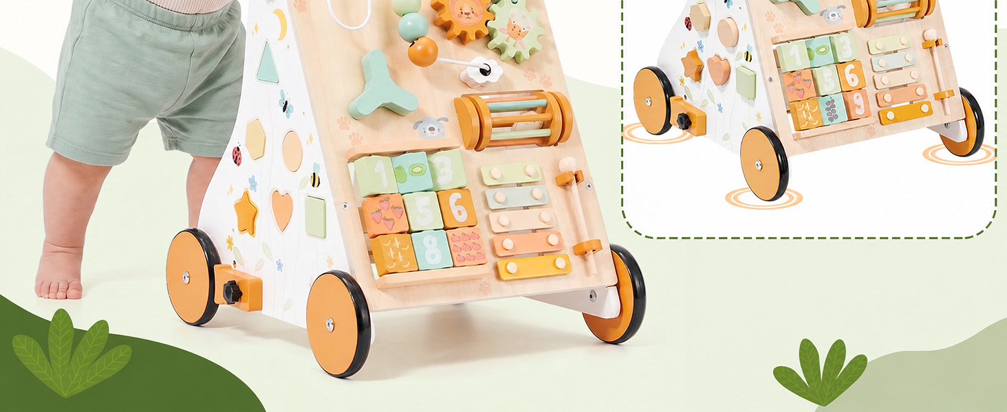 Wooden Baby Walker