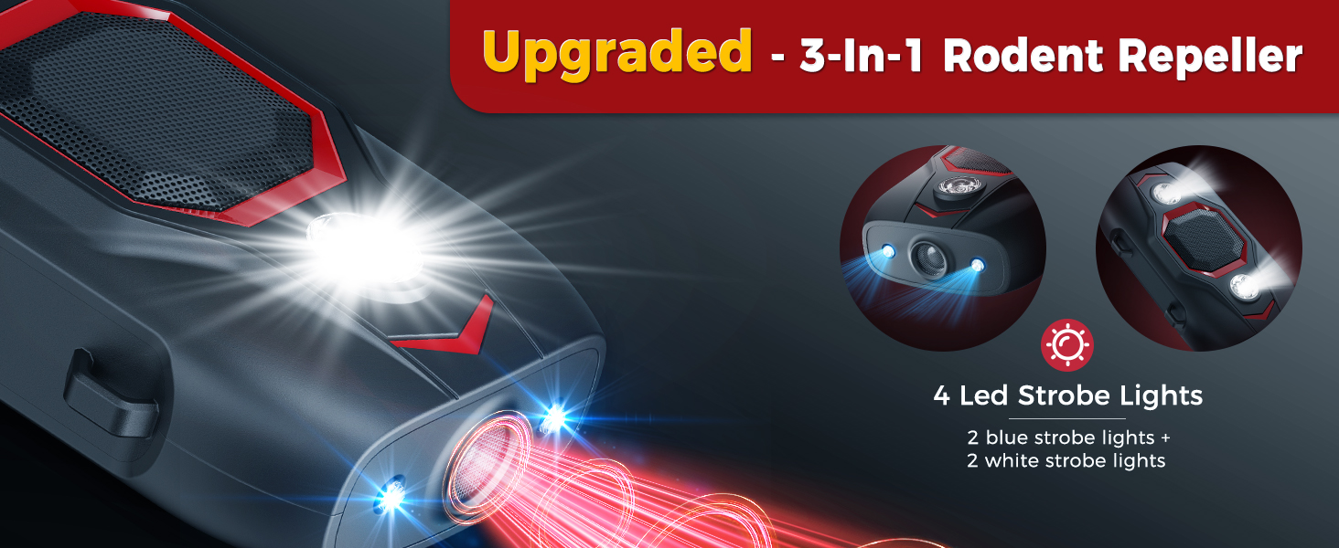 Ultrasonic Rodent Repeller