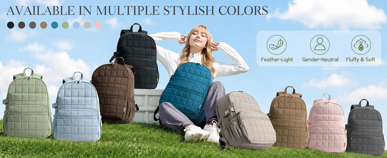 puffy backpack for women