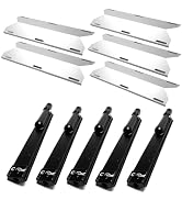 19-3/4" Cast Iron 4 Cooking Grates Replacement for Chargriller 2121, 2123, 2222, 2828, 3001, 3008...