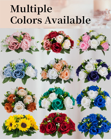 white flower balls for centerpieces