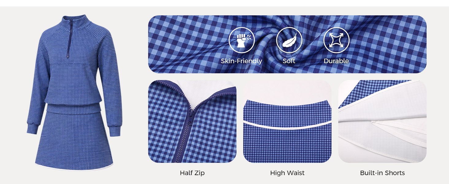 Customer-inspired outfit showcase for casual gingham short sets