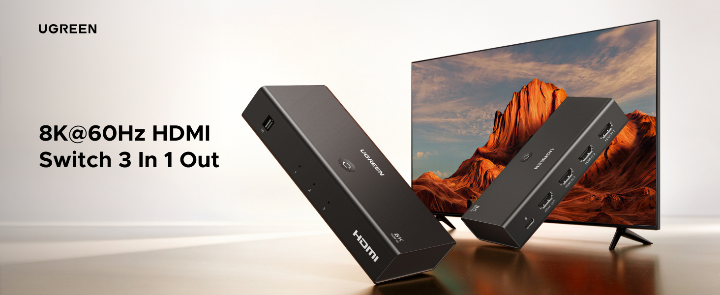 HDMI switch 3 in 1 out