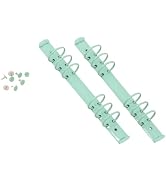 Craftelier - Set of 6 Metal Binding Rings for Scrapbooking, Card Making and Other Craft Projects ...