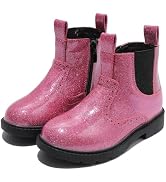 DADAWEN Boys Girls Waterproof Outdoor Side Zipper Comfort Chelsea Ankle Boots Combat Ankle Bootie...