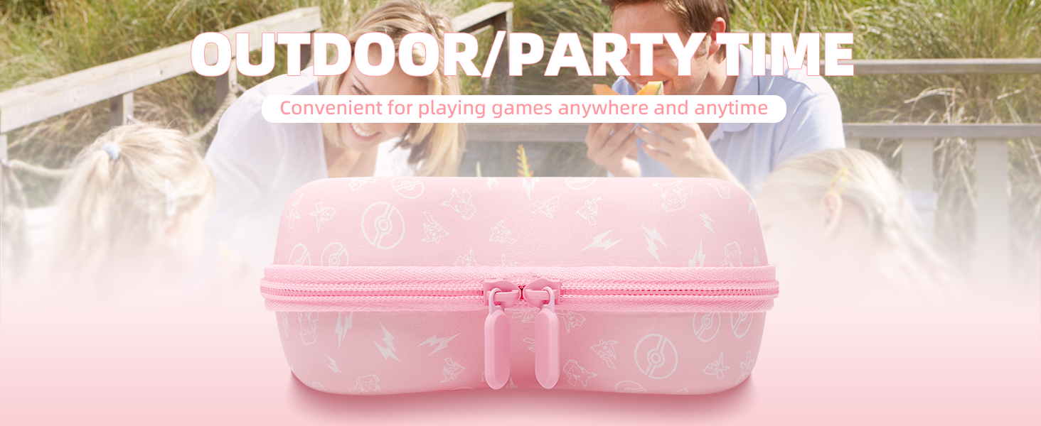the switch pro controller storage case is convenient to carry to travel.