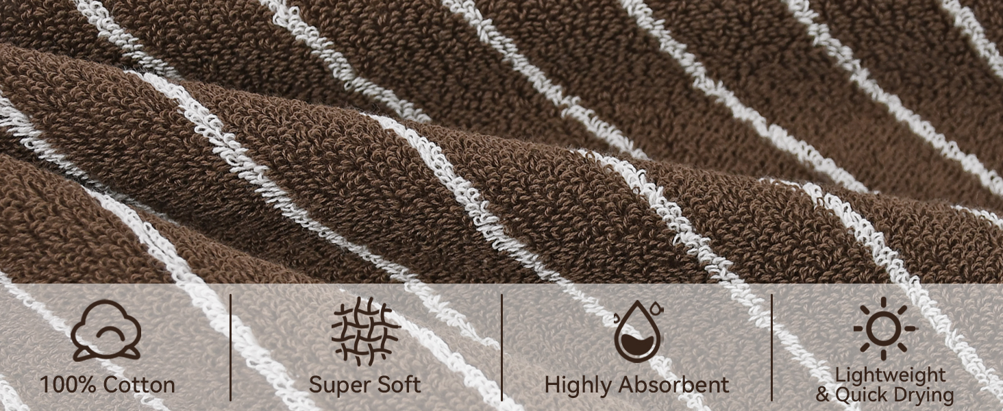 cotton towels set