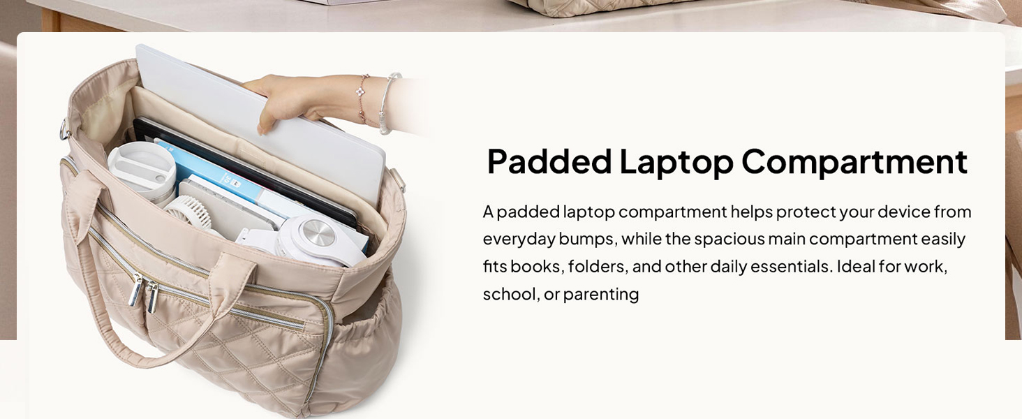 laptop bag with multiple pockets