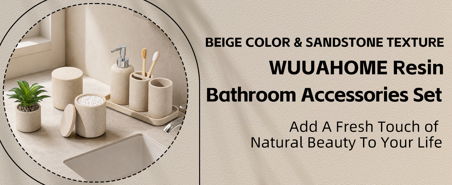 7 PCS Bathroom Accessories Set