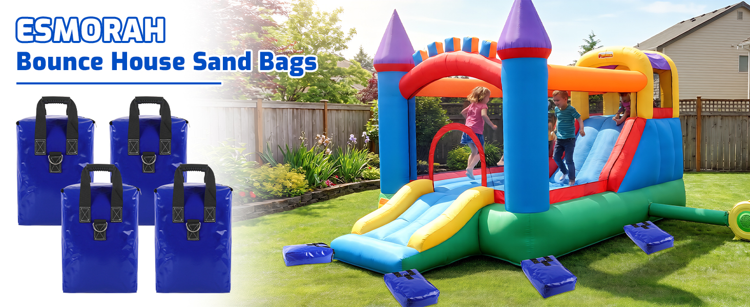 4pcs vinyl sandbags