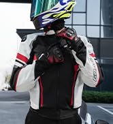 Scoyco Motorcycle Jacket Men with 7 PCS CE Certified Protective Armored | Breathable Mesh Riding ...