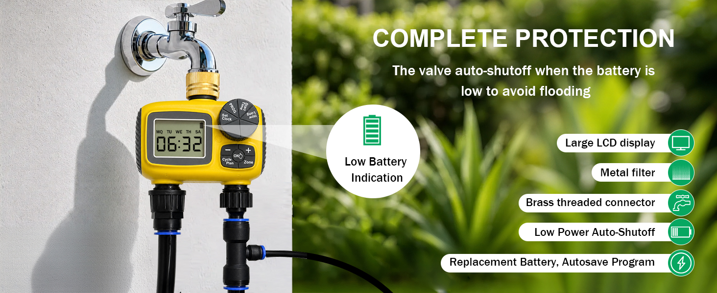 irrigation system for garden