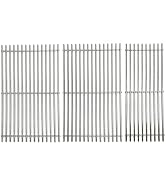 Tmozyar 15" Stainless Steel 2 Grid Grates Replacement Parts for Broil King 9865-54, 9453-57, 9453...