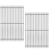 Tmozyar 67552 Stainless Steel 3-Piece Cooking Grate Replacement Parts for Weber Summit 600 Series...