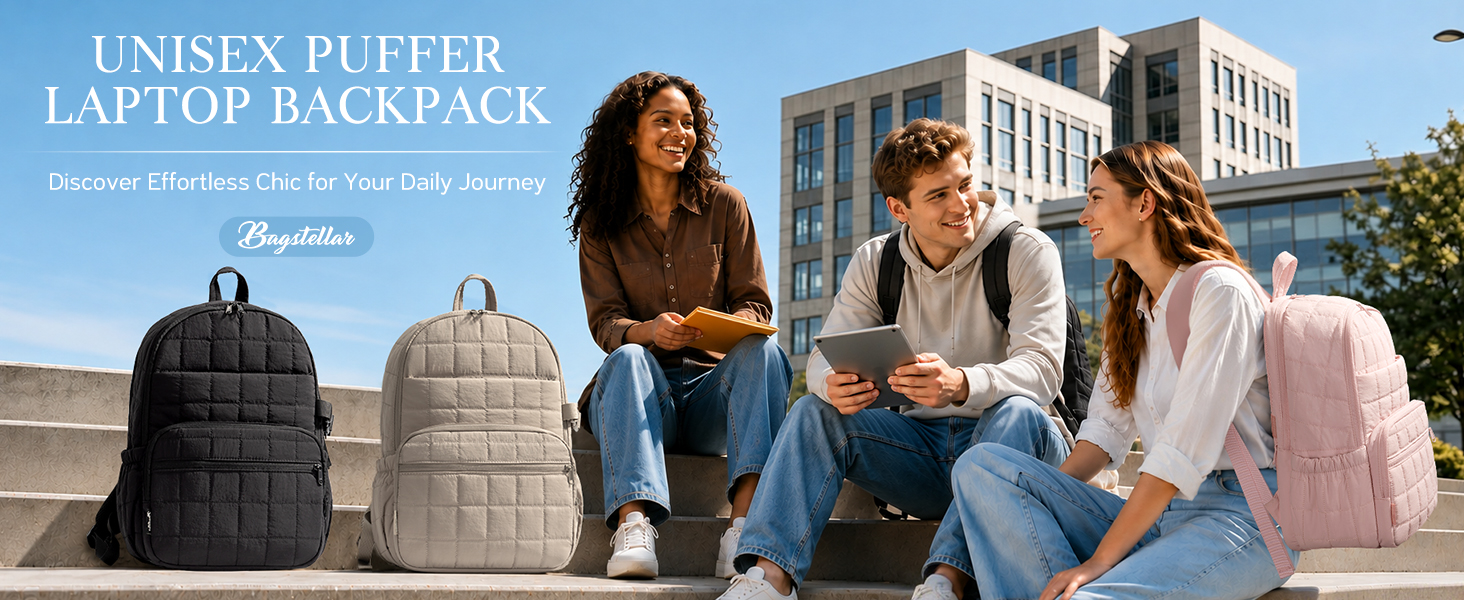 puffer backpack
