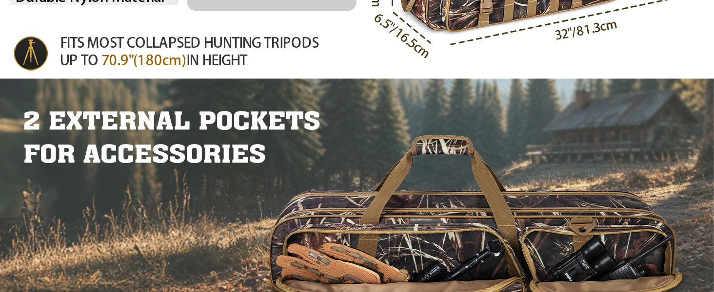 hunting tripod carry bag
