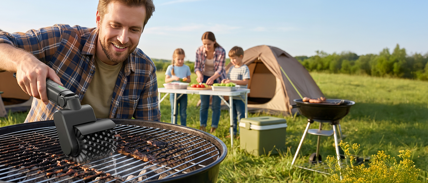 electric grill brush