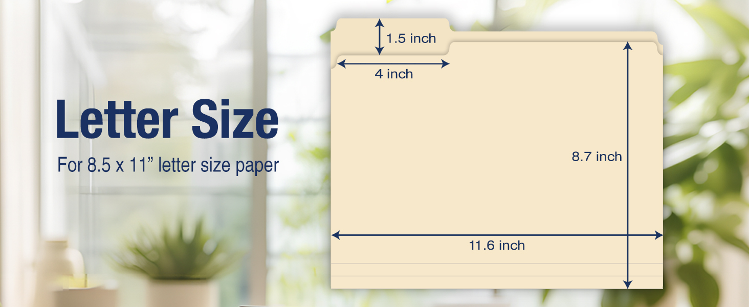 manilla folders-1/3 Cut Reinforced Tab,Easily retrieve files