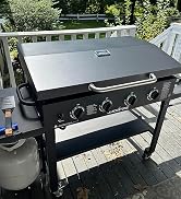 36 Inch Griddle Top for Blackstone with Spatula Set, Flat Top Griddle Replacement Part for Blacks...
