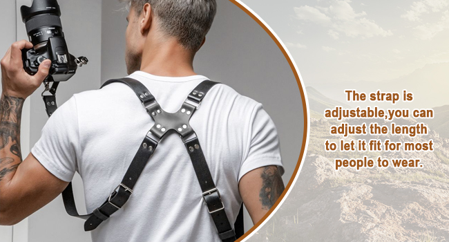 Double Camera Strap Harness