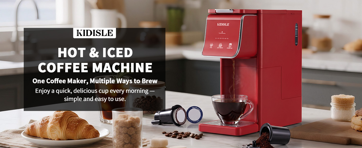 HOT&ICED COFFEE MACHINE
