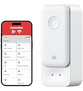 SwitchBot Room Thermometer Hygrometer Indoor, Bluetooth Digital Temperature Monitor with Free Dat...
