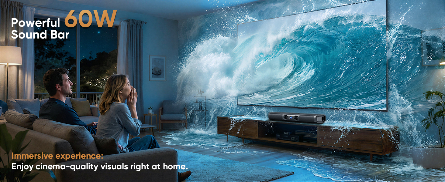 60W Power Sound Bar