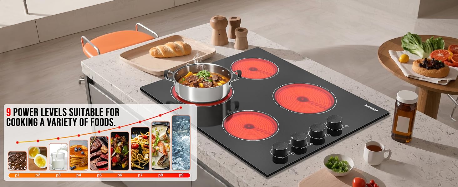 24 inch electric stove
