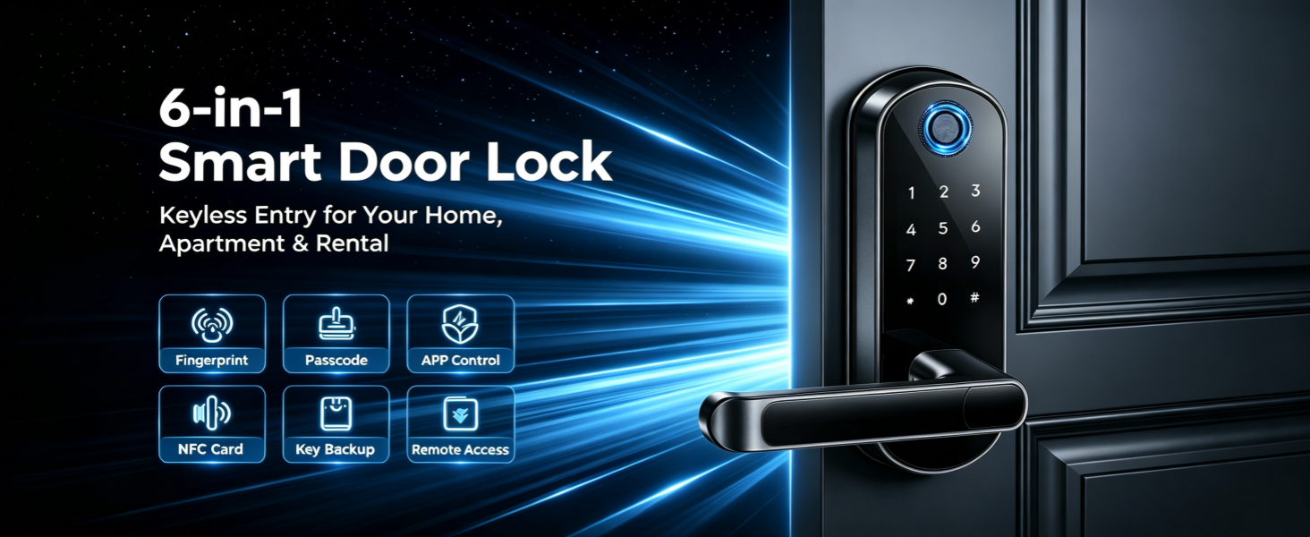 smart door lock features
