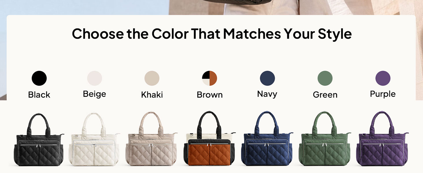 quilted tote bag