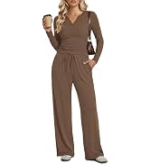 oncharm 2 Piece Lounge Sets for Women 2026 Fall Fashion Outfits | Two Piece Matching Loungewear S...