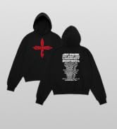 Serenades & Body Rolls World Tour Routing Black Tee