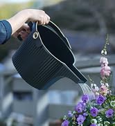 Hachiman Large Watering Can - 5 L Plant Watering Can with Widened Spout for Indoor and Outdoor Pl...