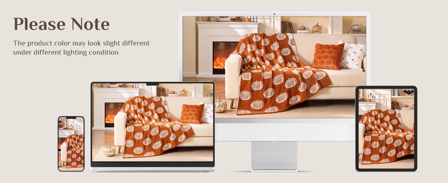 fall halloween blanket