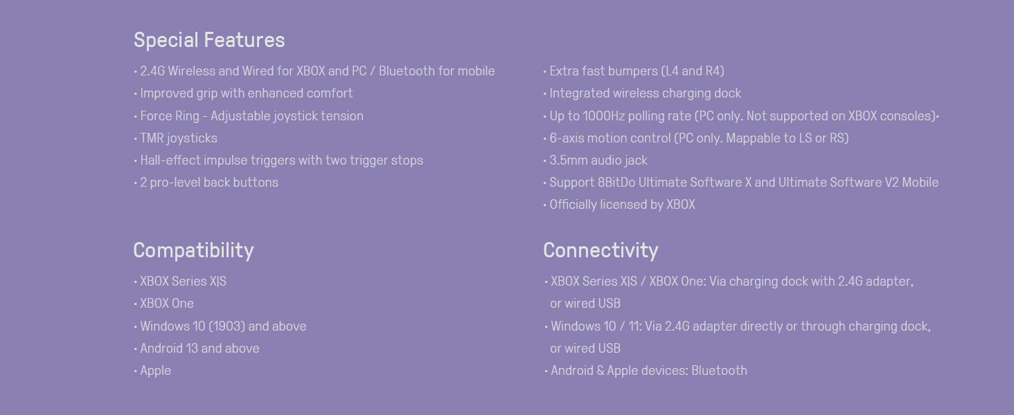Ultimate 3 Controller for Xbox - Lavender Dusk