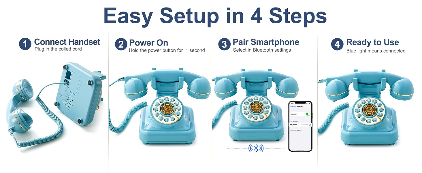 bluetooth rotary phone