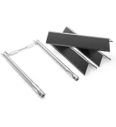 Gcostar Spirit 2 E210 Parts - 7635 Flavorizer Bars 15.3" & 69785 Burner Tubes 18" for Weber Spiri...