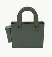 Hachiman Garden Tool Bag - Waterproof Gardening Tote with Interior Partition and Removable Pouch ...