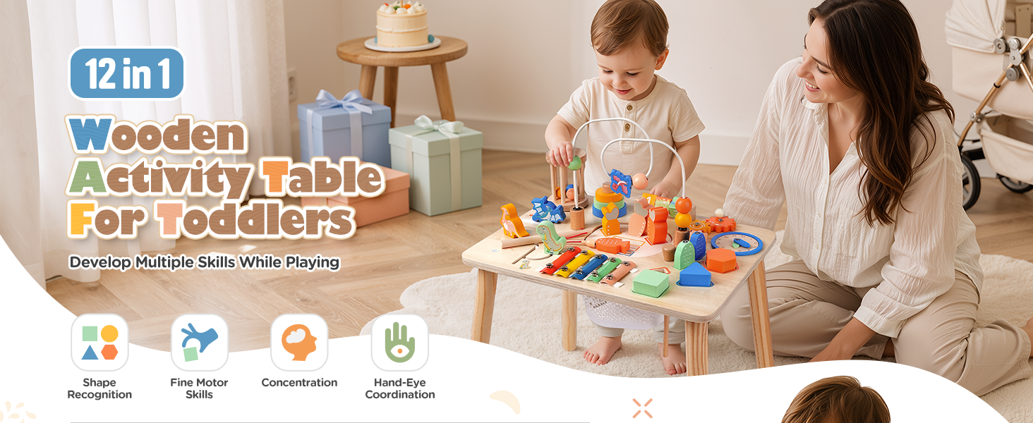 activity table 1 year old