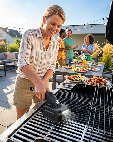 Electric Grill Brush – High Rpm, 3 Speed Modes