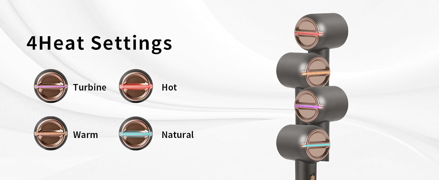 smart temperature control hair dryer blow dryer