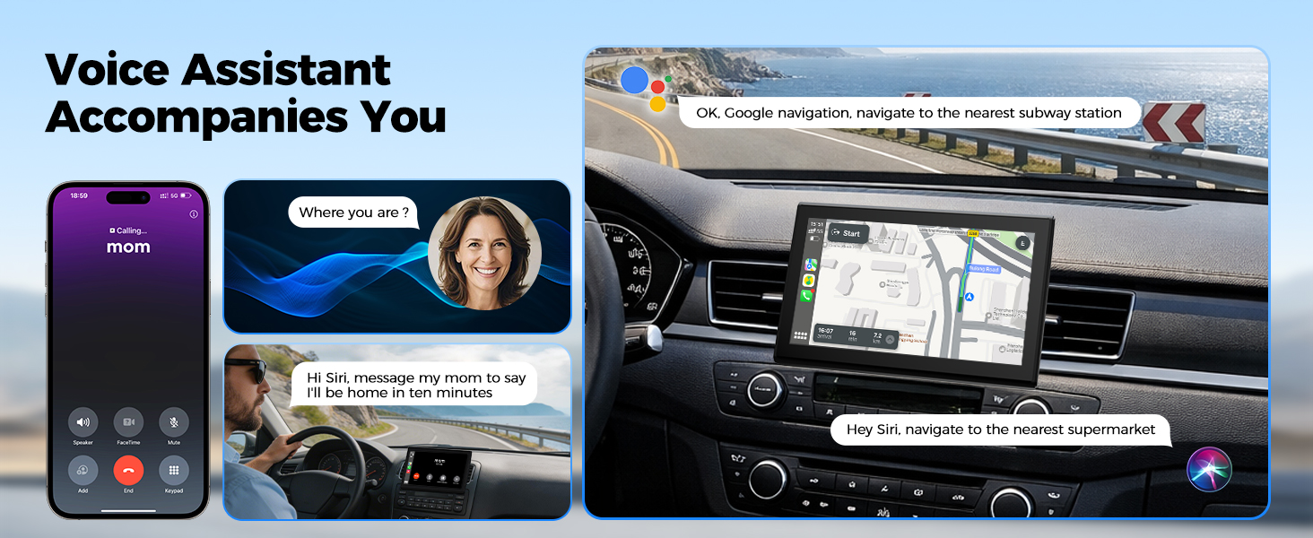 wireless apple carplay screen