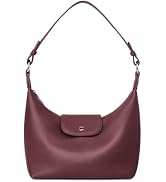 befen Genuine Leather Hobo Purses for Women, Small Shoulder Crossbody Bags | Mini Crescent Bags w...