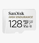 SANDISK 128GB Ultra microSD UHS-I Card - Up to 195MB/s Read Speed, Full HD Video, V10, U1, C10, A...