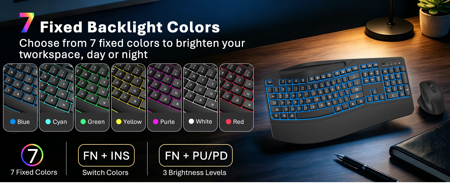 wireless keyboard and mouse